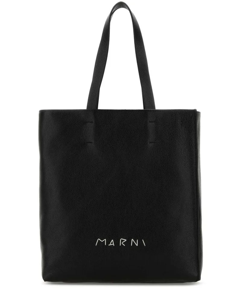 Marni Museo Shopper - Schwarz Schwarz