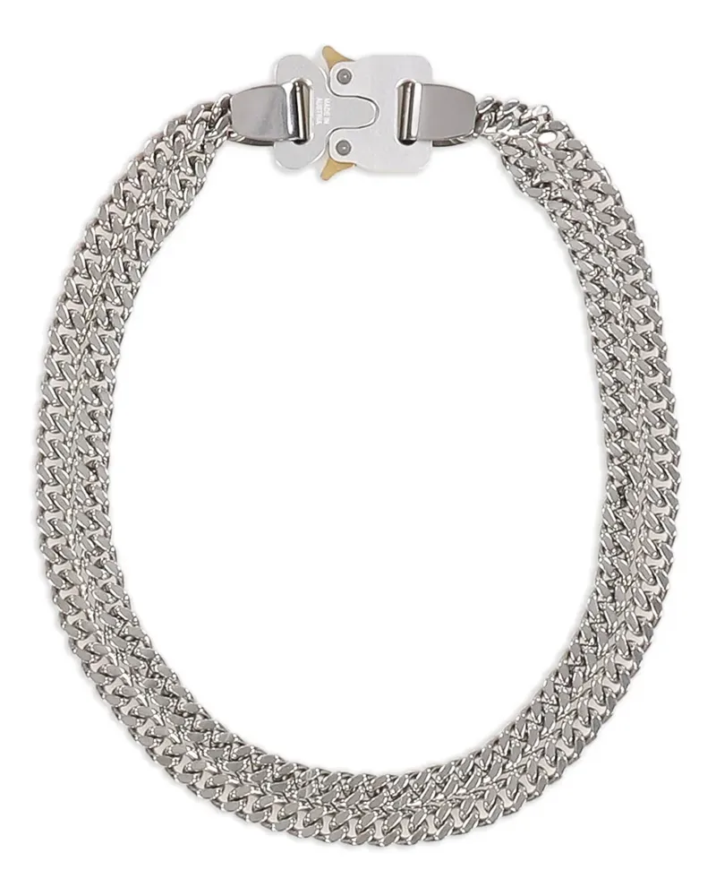 1017 ALYX 9SM Halskette im Layering-Look - Silber Silber