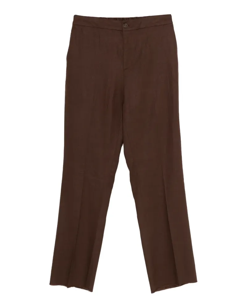 Hevò buttoned tailored trousers - Braun Braun