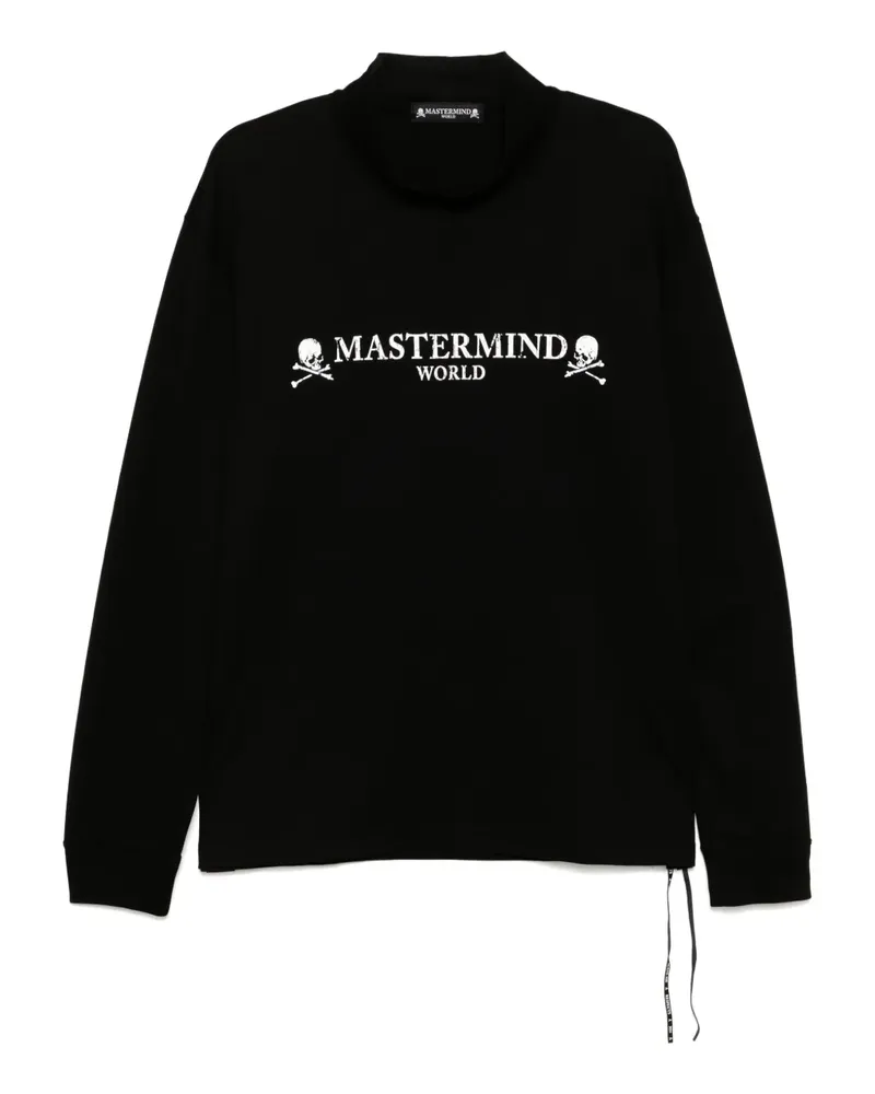 Mastermind World T-Shirt mit Logo-Print - Schwarz Schwarz