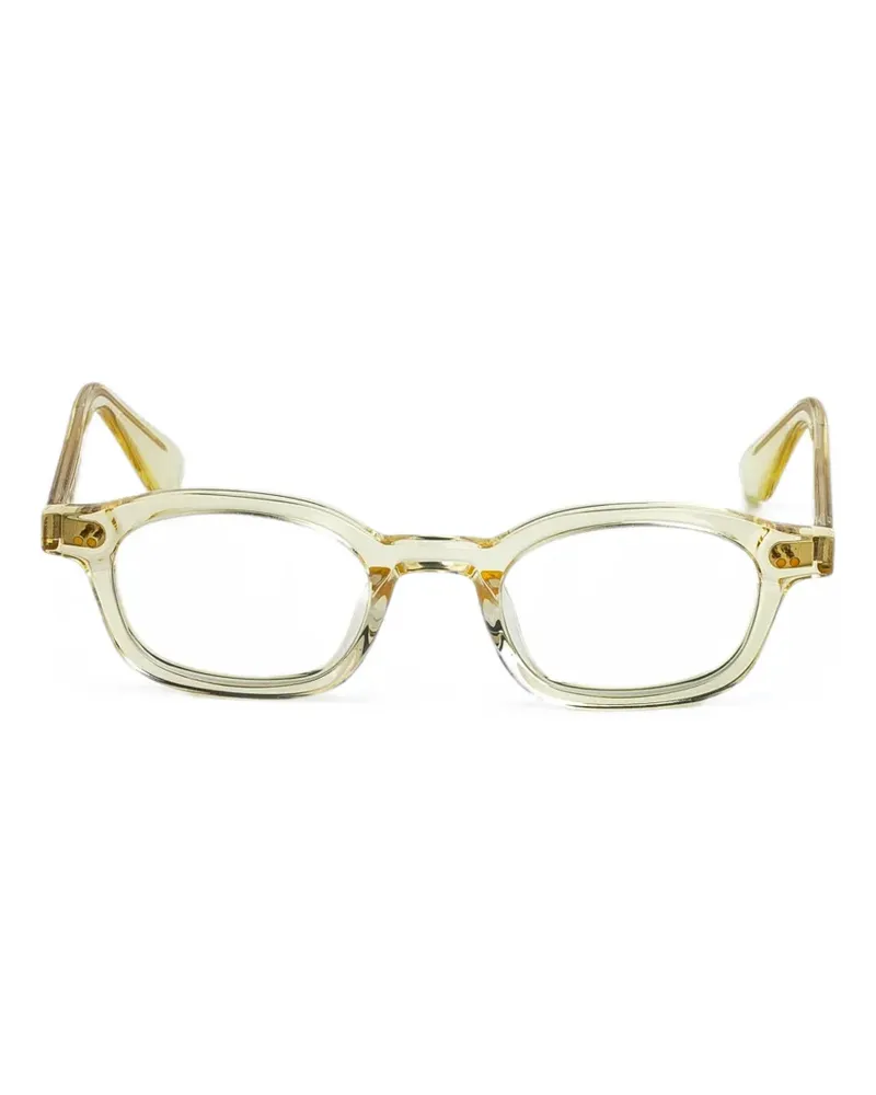AKILA Ceres rectangle-frame glasses - Gelb Gelb