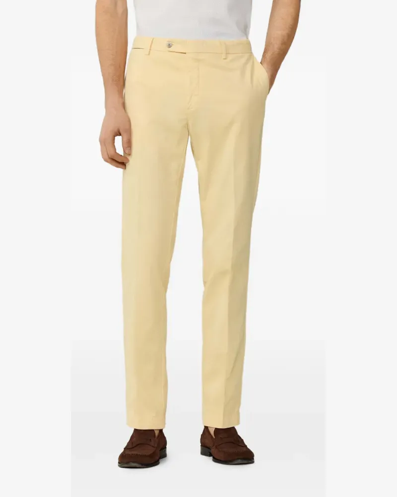 Hackett Schmale Kensington Chino - Gelb Gelb