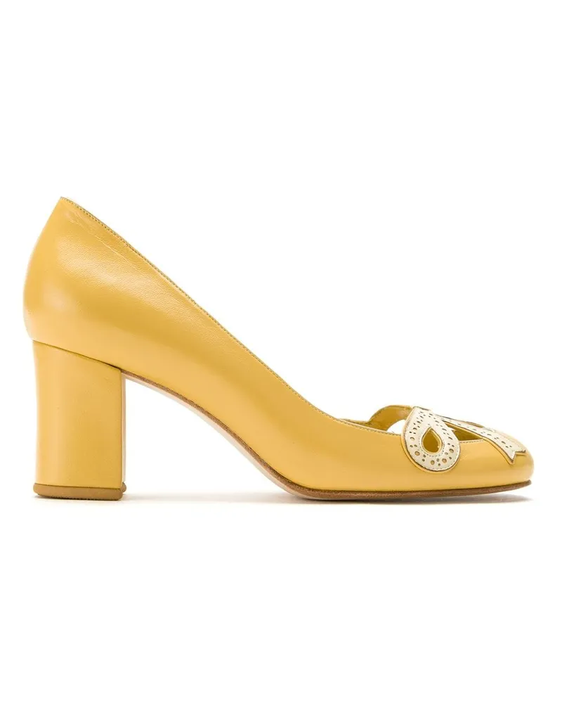 Sarah Chofakian Audrey' Pumps - Gelb Gelb