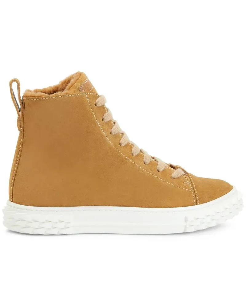 Giuseppe Zanotti Eco-Blabber High-Top-Sneakers - Braun Braun