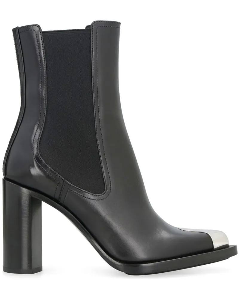 Alexander McQueen Punk Chelsea-Boots 90mm - Schwarz Schwarz