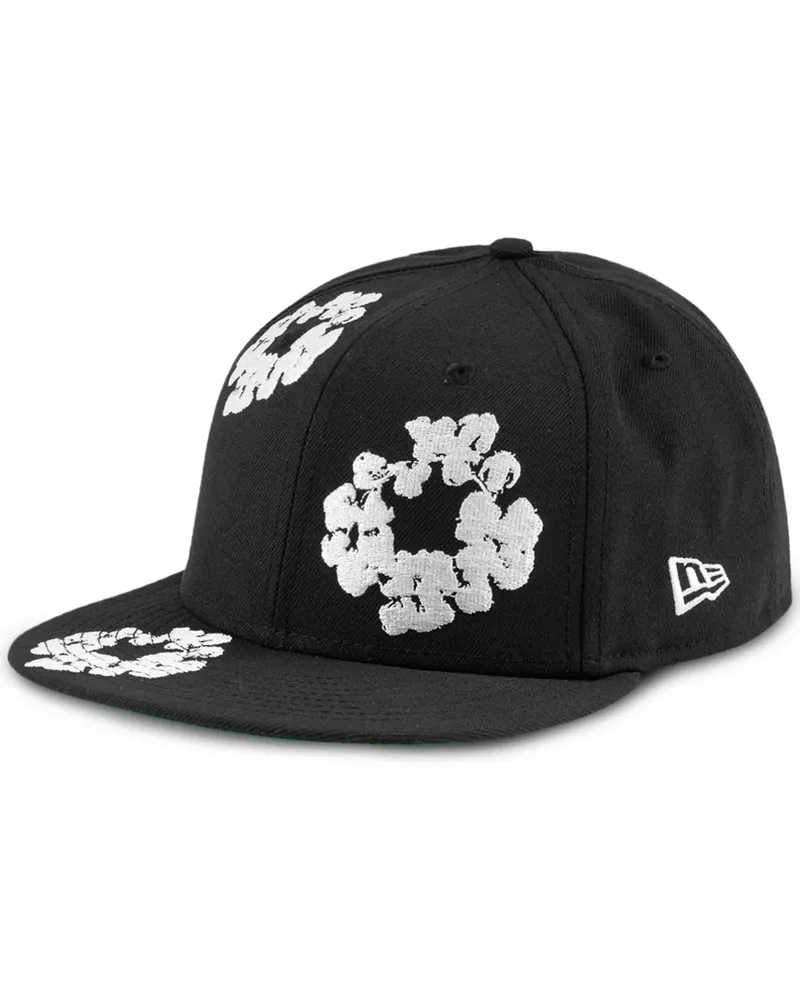 New Era x New Era Wreath 59/50 Baseballkappe - Schwarz Schwarz