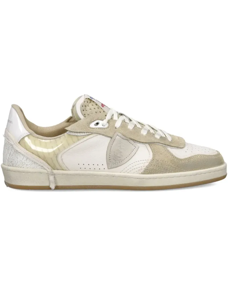 Philippe Model Sneakers mit Einsätzen - Nude Nude