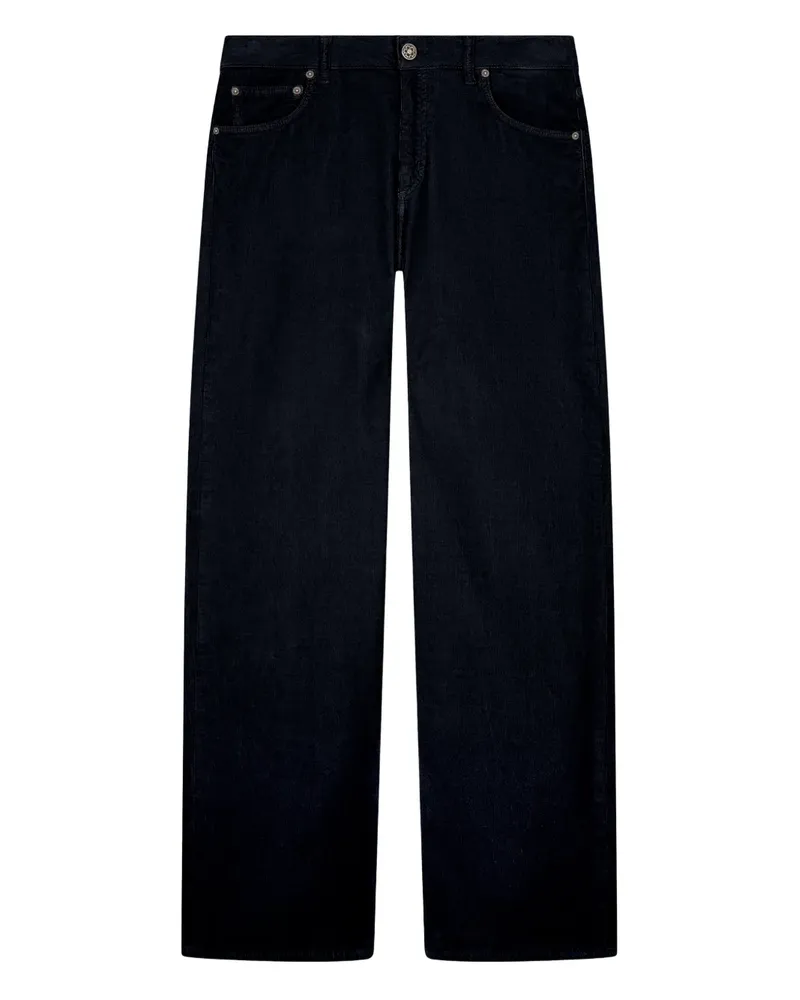 Dondup Hose aus Cord - Blau Blau