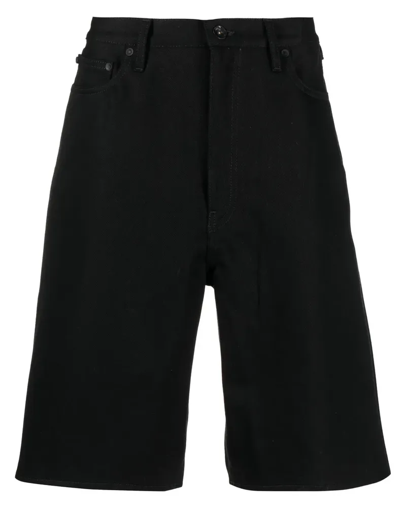 OFF-WHITE Single Arrow Jeansshorts - Schwarz Schwarz