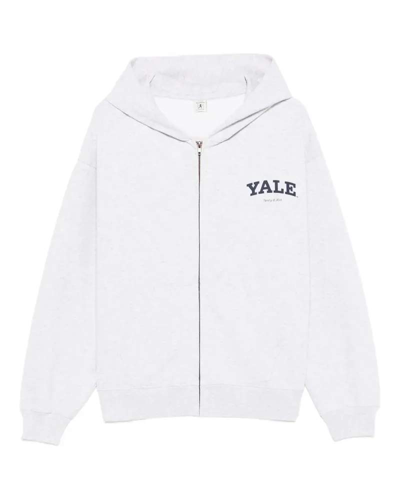 SPORTY & RICH zip-up hoodie - Grau Grau