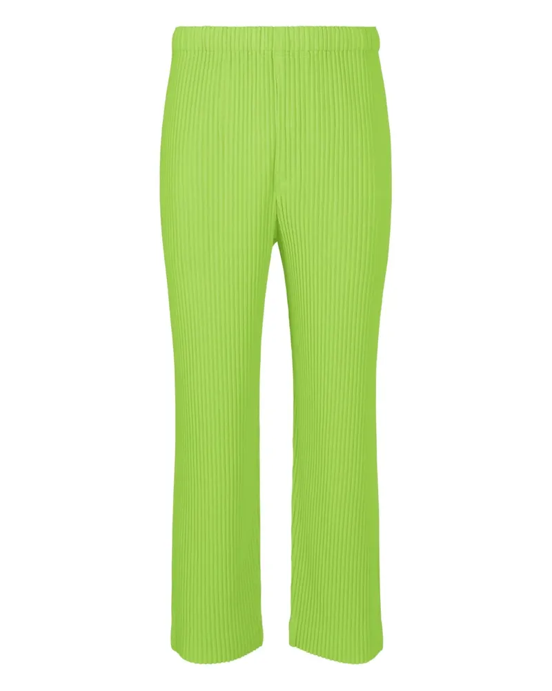 Issey Miyake Plissierte Hose - Grün Grün