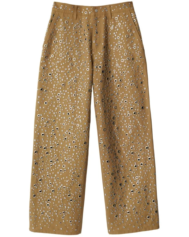 Burberry Hose mit Ösen - Nude Nude