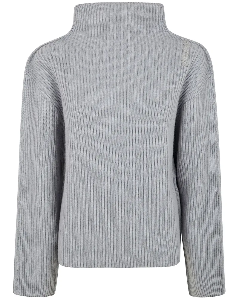 Marni Pullover mit Logo-Stickerei - Grau Grau