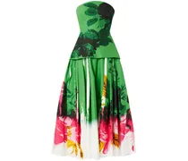 Kleid mit botanischem Print