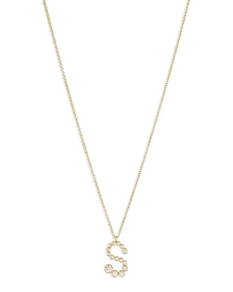 Sophie Bille Brahe 18kt Soprano S Gelbgoldhalskette mit Diamanten Gold