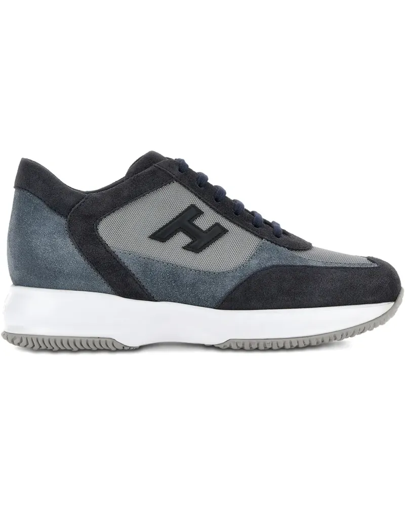 Hogan Interactive logo-appliqué sneakers - Grau Grau