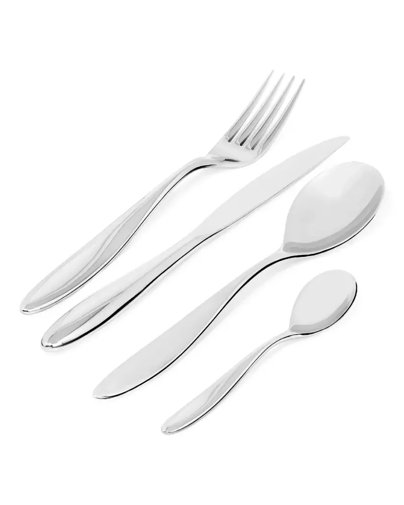 Alessi Mami Besteck-Set 24 Personen - Silber Silber