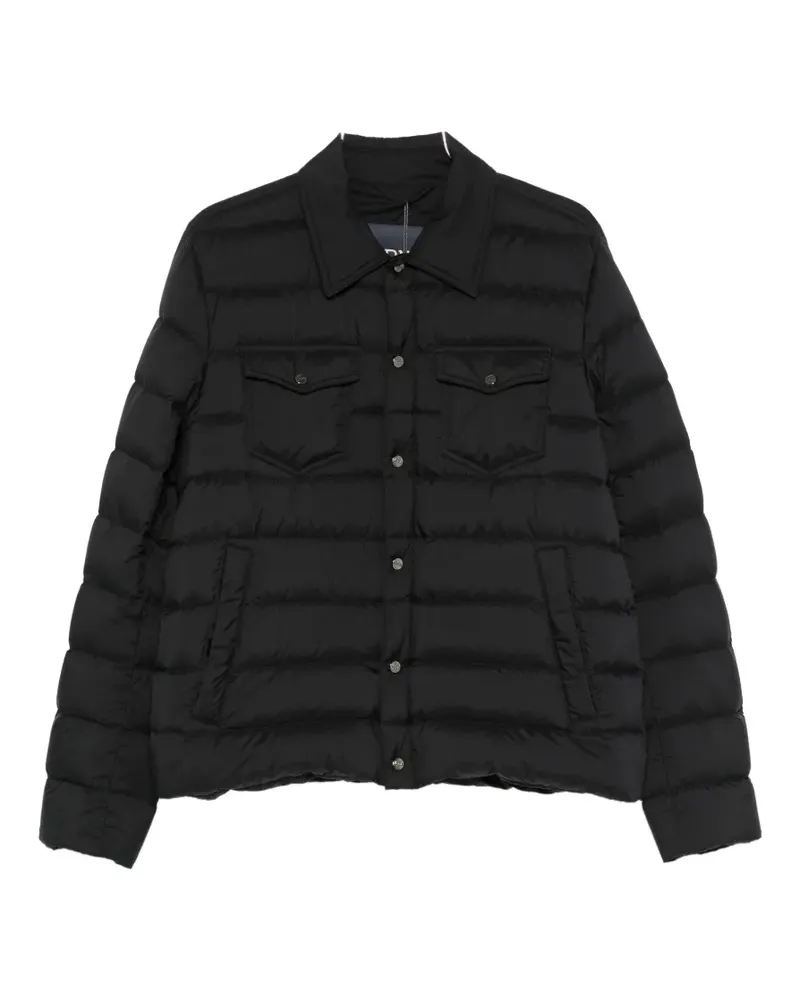 Herno quilted padded jacket - Schwarz Schwarz