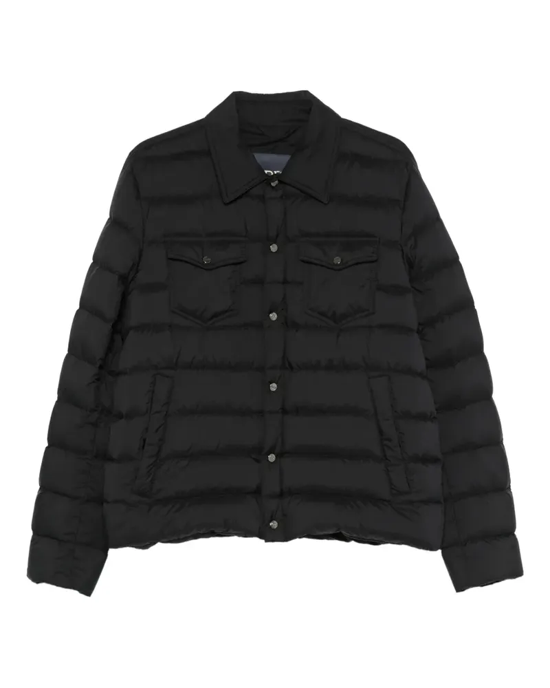 Herno quilted padded jacket - Schwarz Schwarz