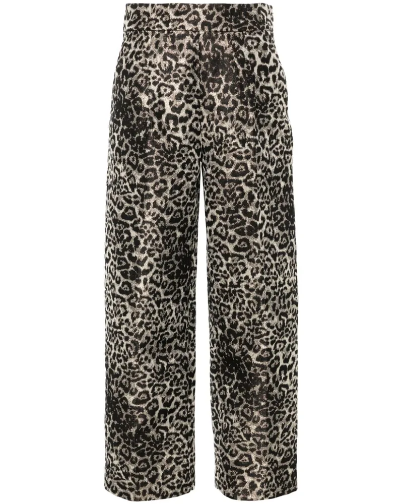 AllSaints Jemi Hose mit geradem Bein - Braun Braun