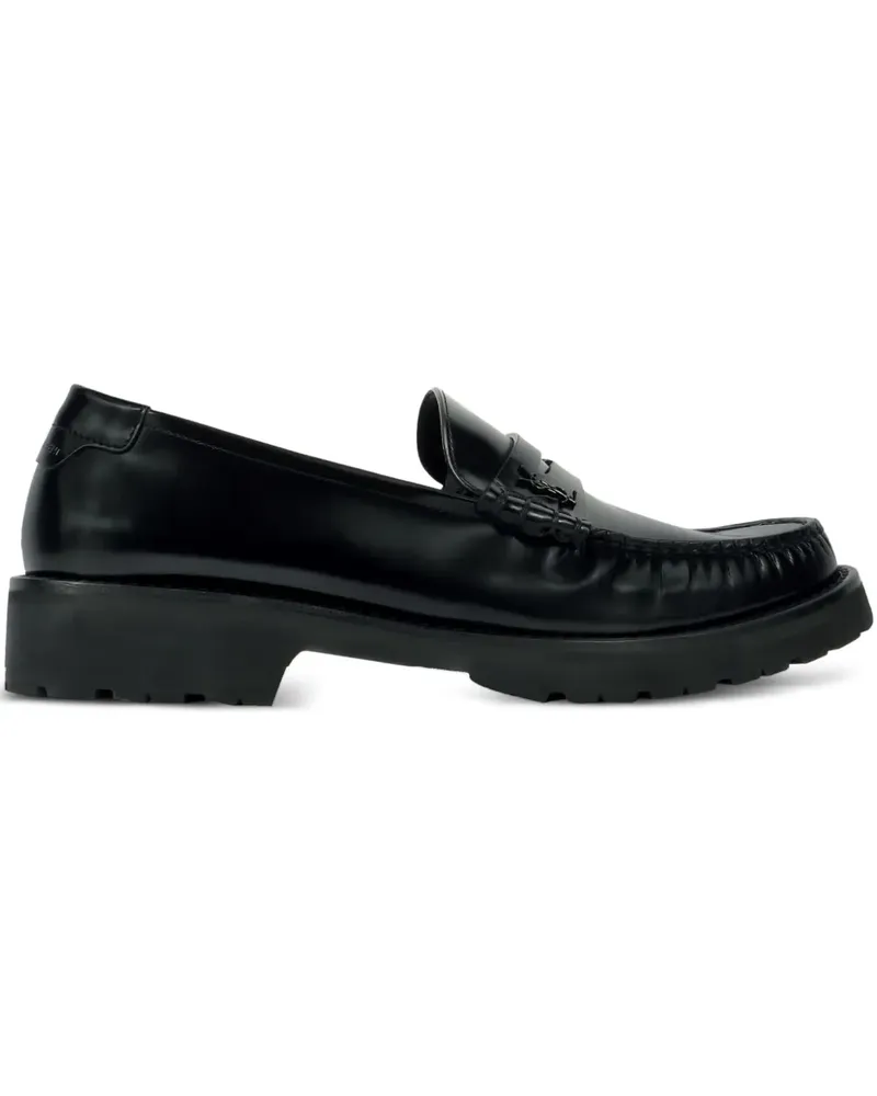 Saint Laurent Loafer mit Quasten 35mm - Schwarz Schwarz