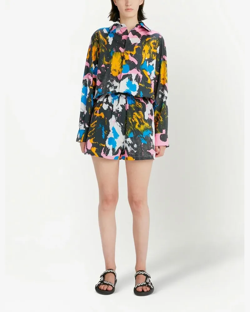 Christopher Kane Hemd mit Camouflage-Print - Mehrfarbig Mehrfarbig
