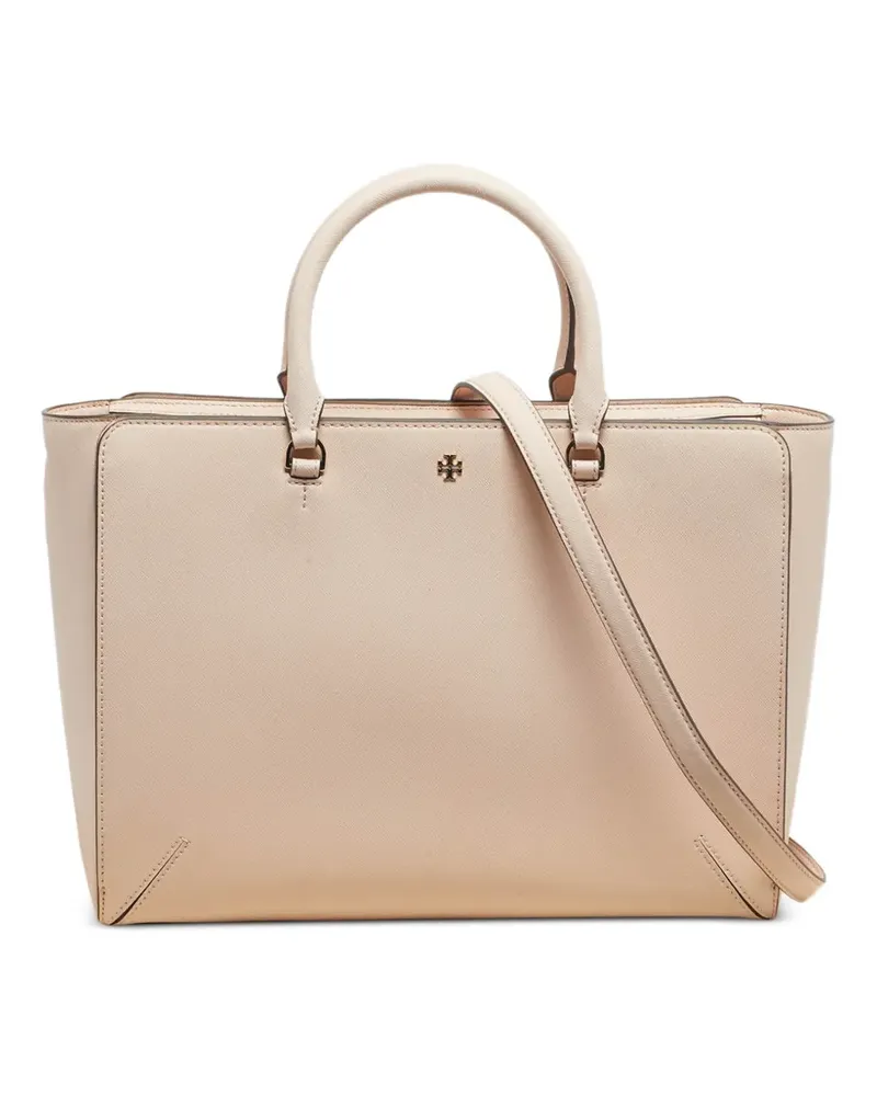 Tory Burch Robinson Tote Bag - Nude Nude