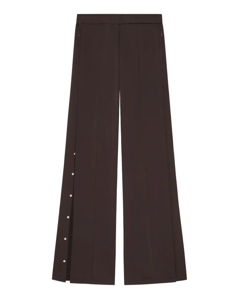 Courrèges Interlock Jogginghose mit Druckknopf - Braun Braun