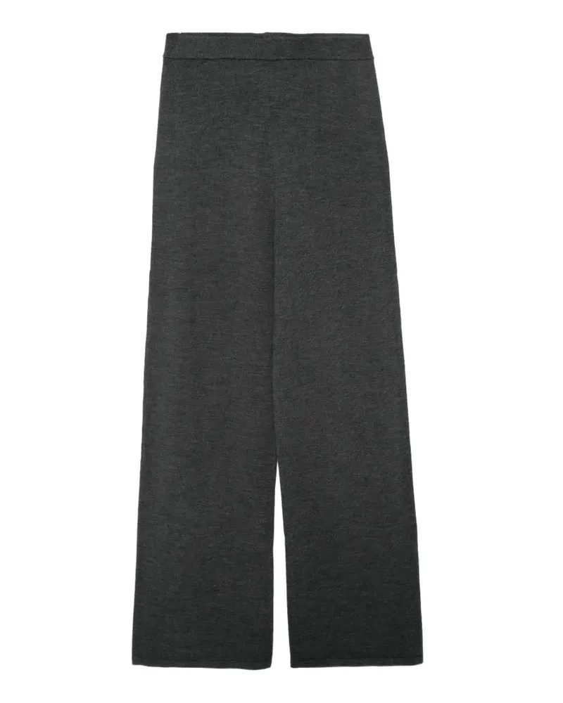 Majestic Fein gestrickte Hose - Grau Grau
