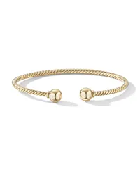 David Yurman 18kt yellow  7mm Solari cuffs Gold