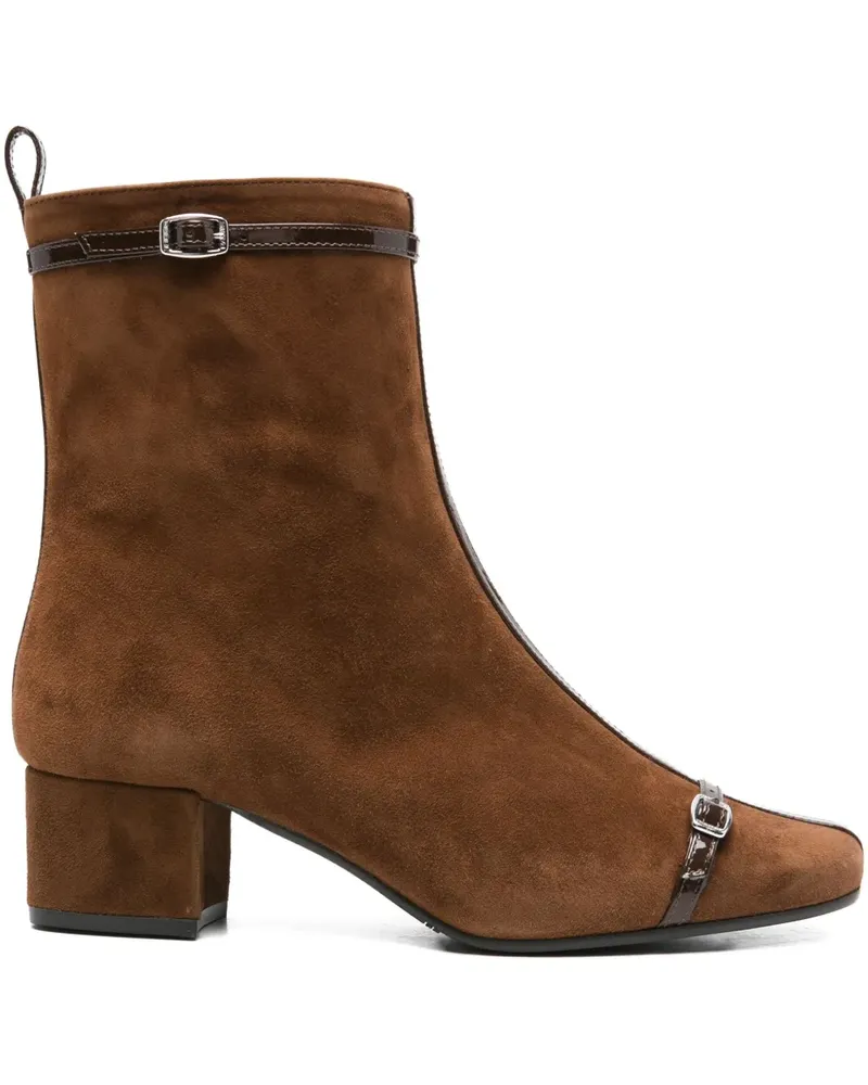 Carel Stiefel aus Wildleder - Braun Braun