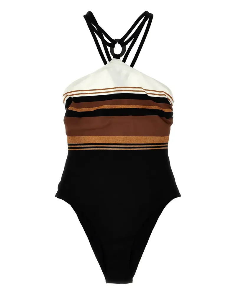 Max Mara Cathy Badeanzug - Schwarz Schwarz