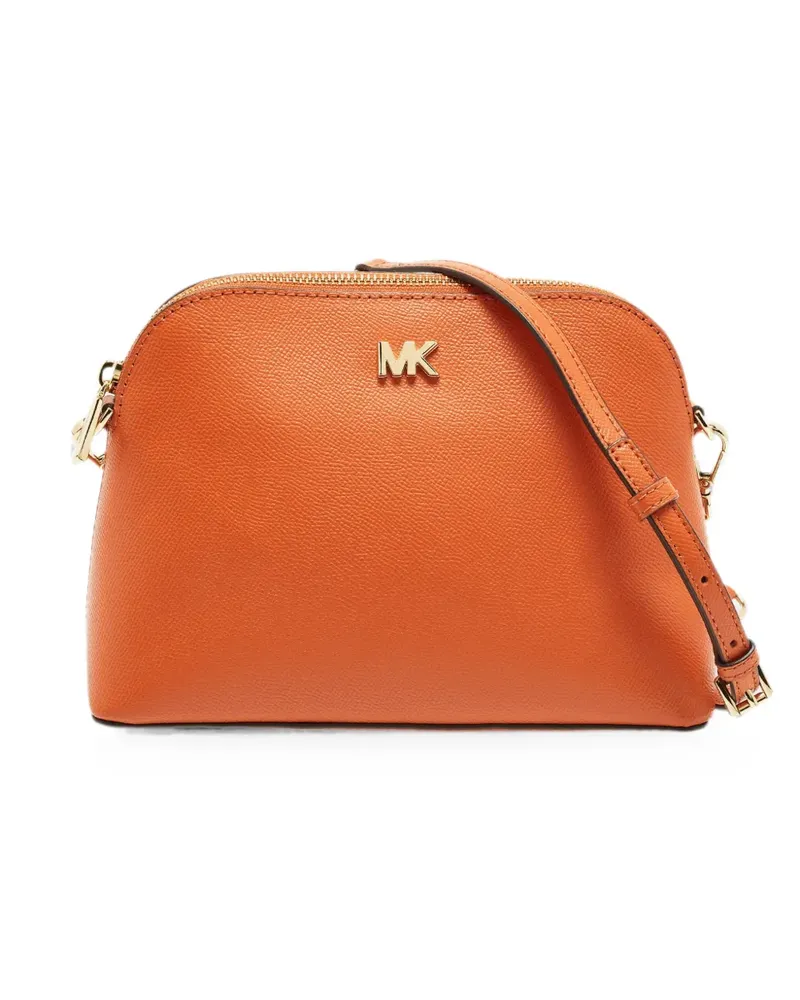 Michael Kors Dome leather crossbody bag - Orange Orange