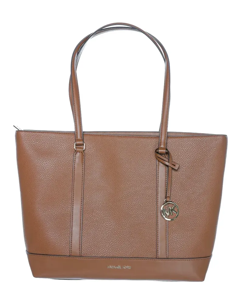 Michael Kors logo-charm tote bag - Braun Braun
