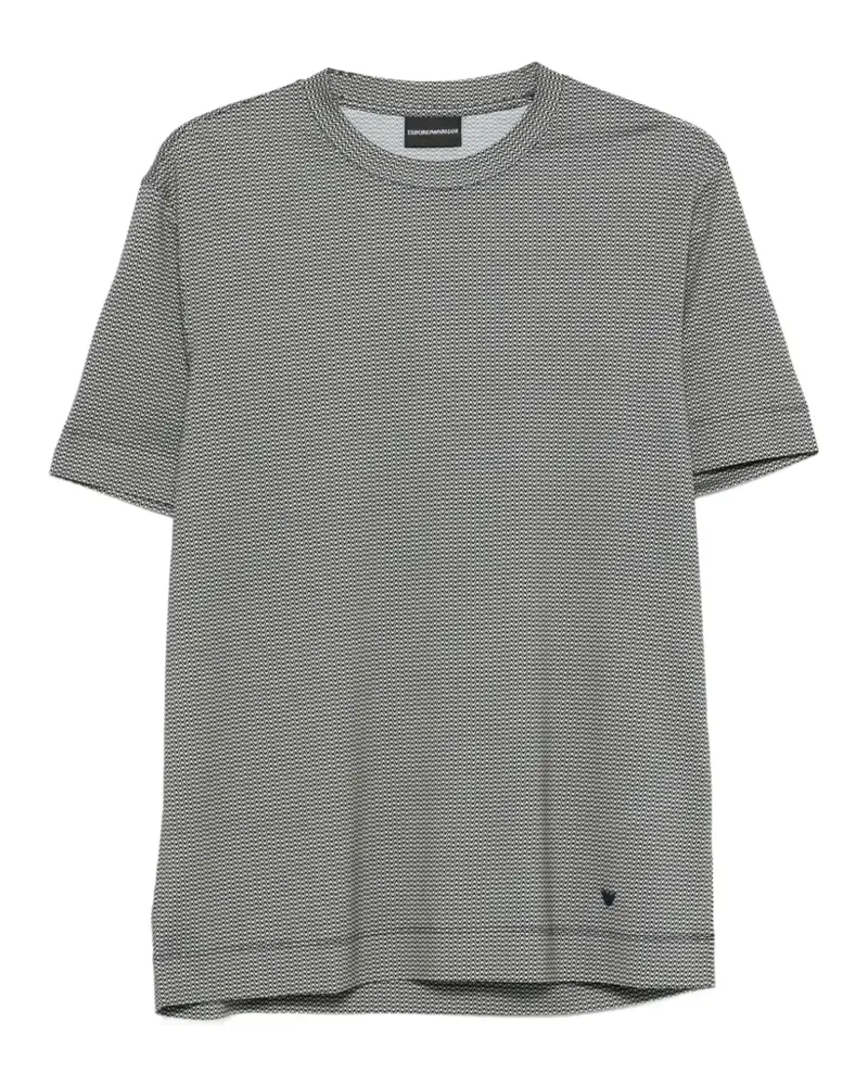 Emporio Armani Kurzärmeliges T-Shirt - Grau Grau