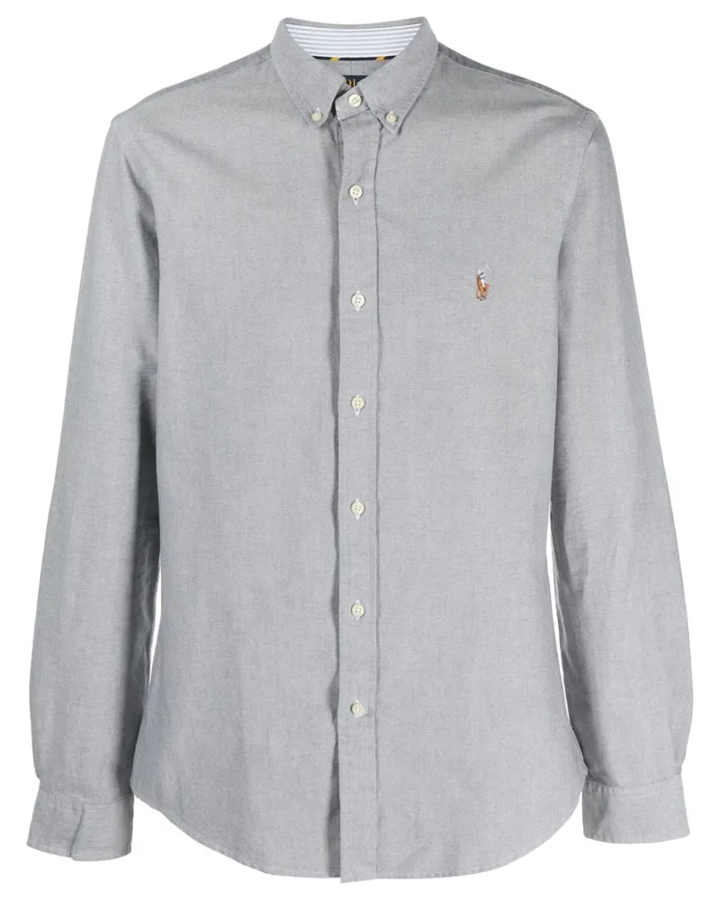 Ralph Lauren Klassisches Hemd - Grau Grau