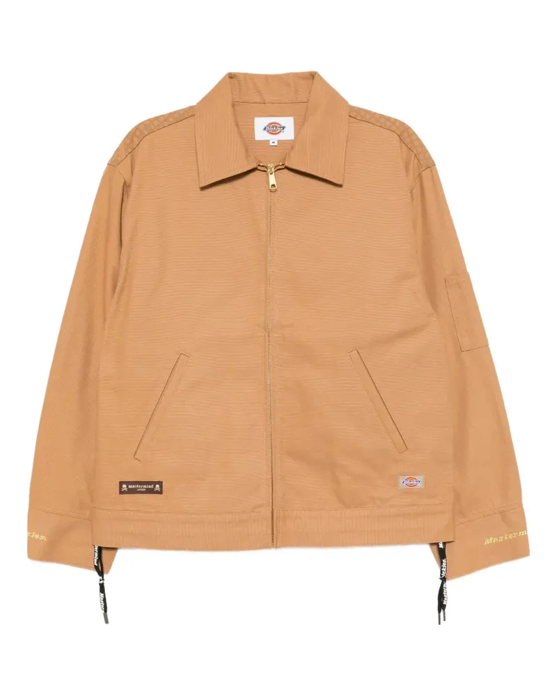 Mastermind Japan x Dickies Jacke mit grafischem Print - Braun Braun