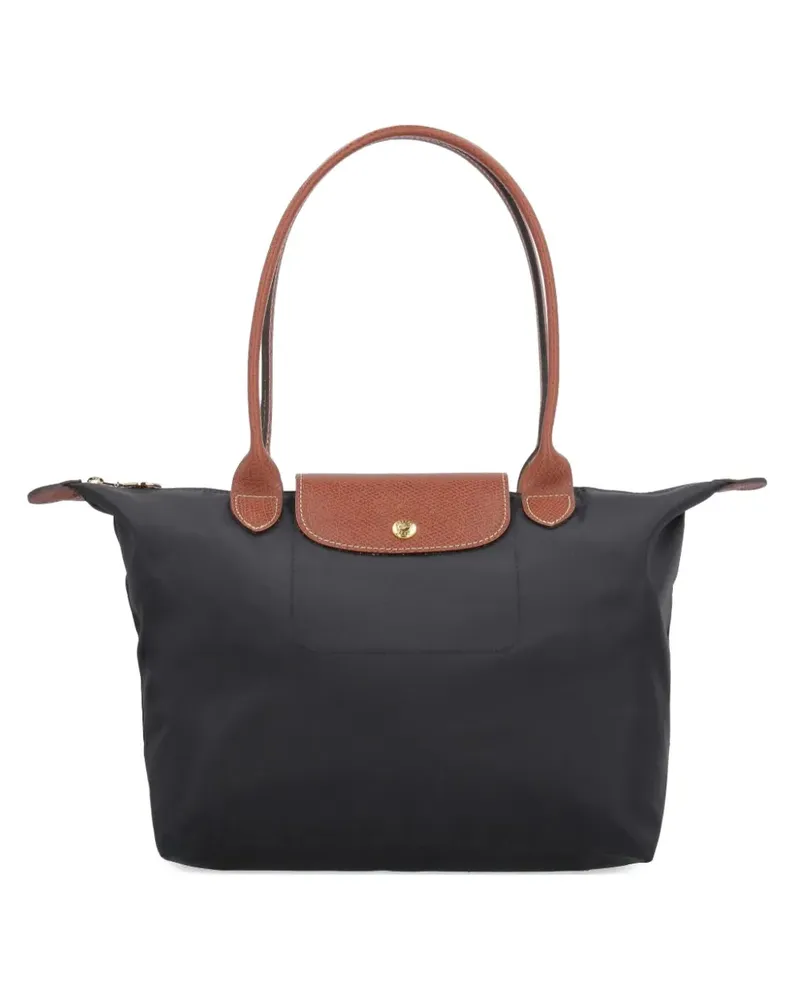 Longchamp Mittelgroße Le Pliage Original Handtasche - Schwarz Schwarz