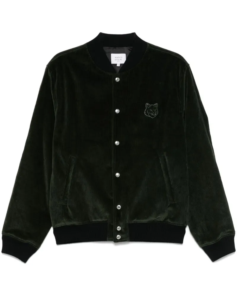 Kitsuné Teddy Bomberjacke - Grün Grün