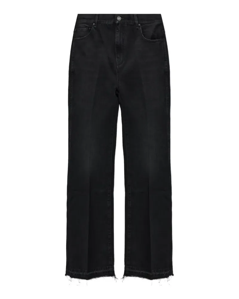 Amiri raw-hem jeans - Schwarz Schwarz