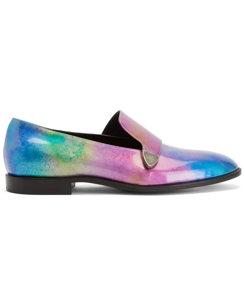 Giuseppe Zanotti Eflam Loafer aus Leder - Mehrfarbig Mehrfarbig