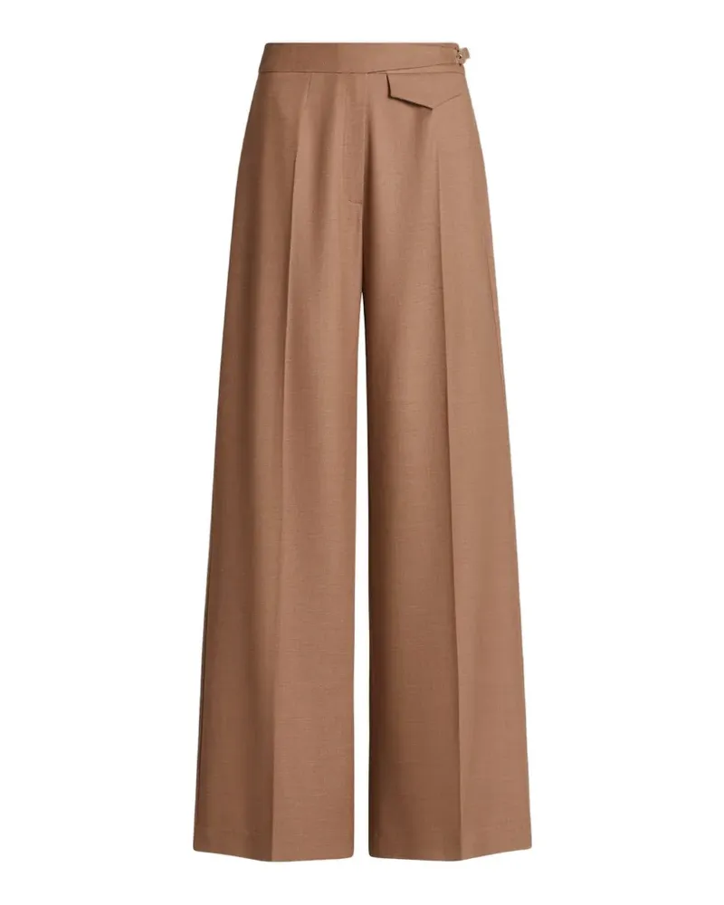 Kiton Palazzohose mit weitem Bein - Rosa Rosa