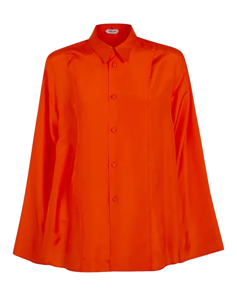 Alberta Ferretti silk shirt - Orange Orange