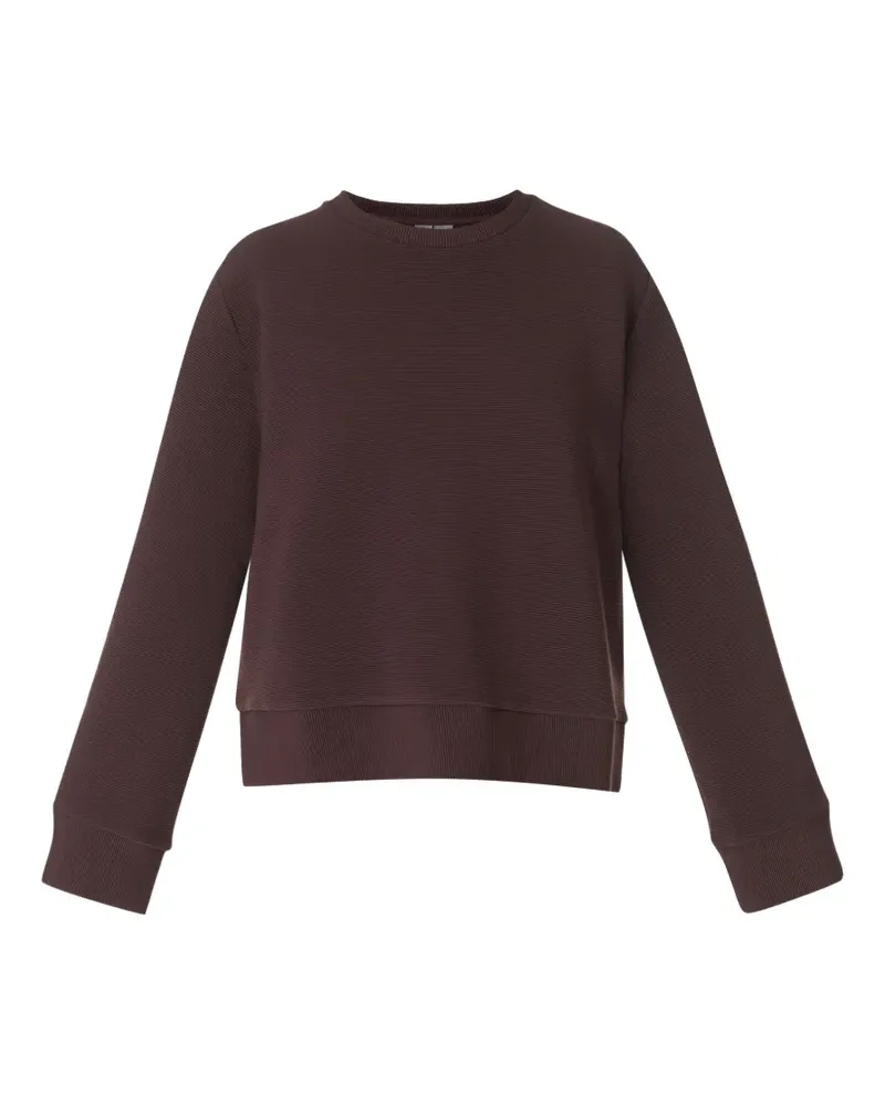Sweaty Betty Peaceful Sweatshirt aus Rippstrick - Braun Braun