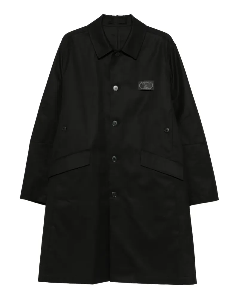 Undercover Einreihiger Mantel - Schwarz Schwarz
