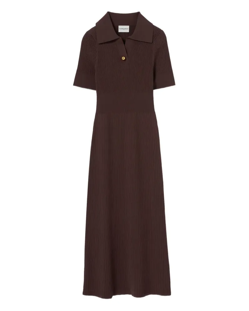 Claudie Pierlot Gestricktes Midikleid - Braun Braun