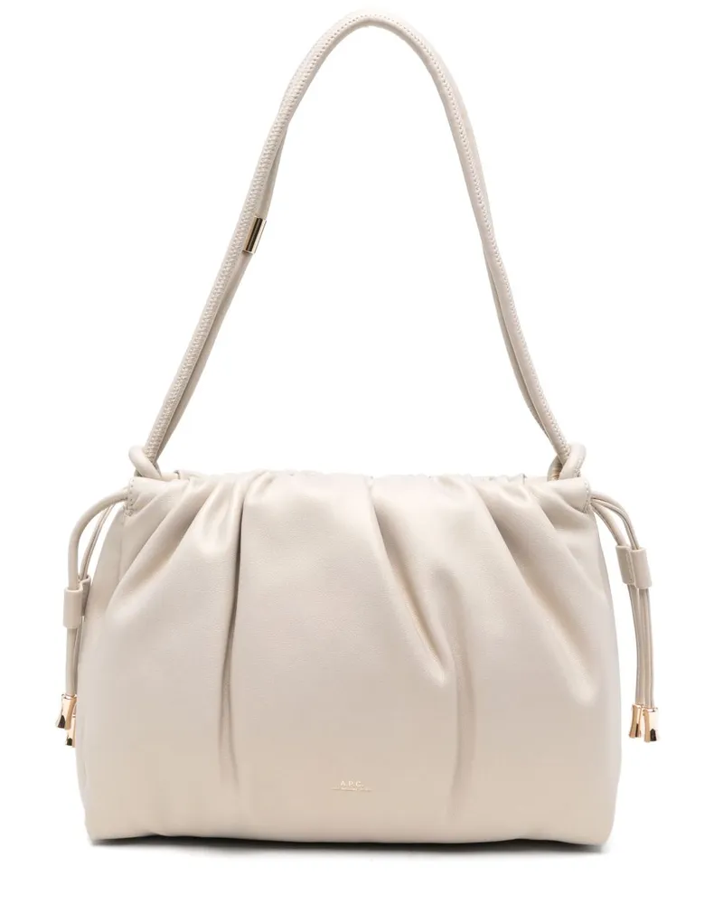 A.P.C. Ninon Schultertasche - Gold Gold