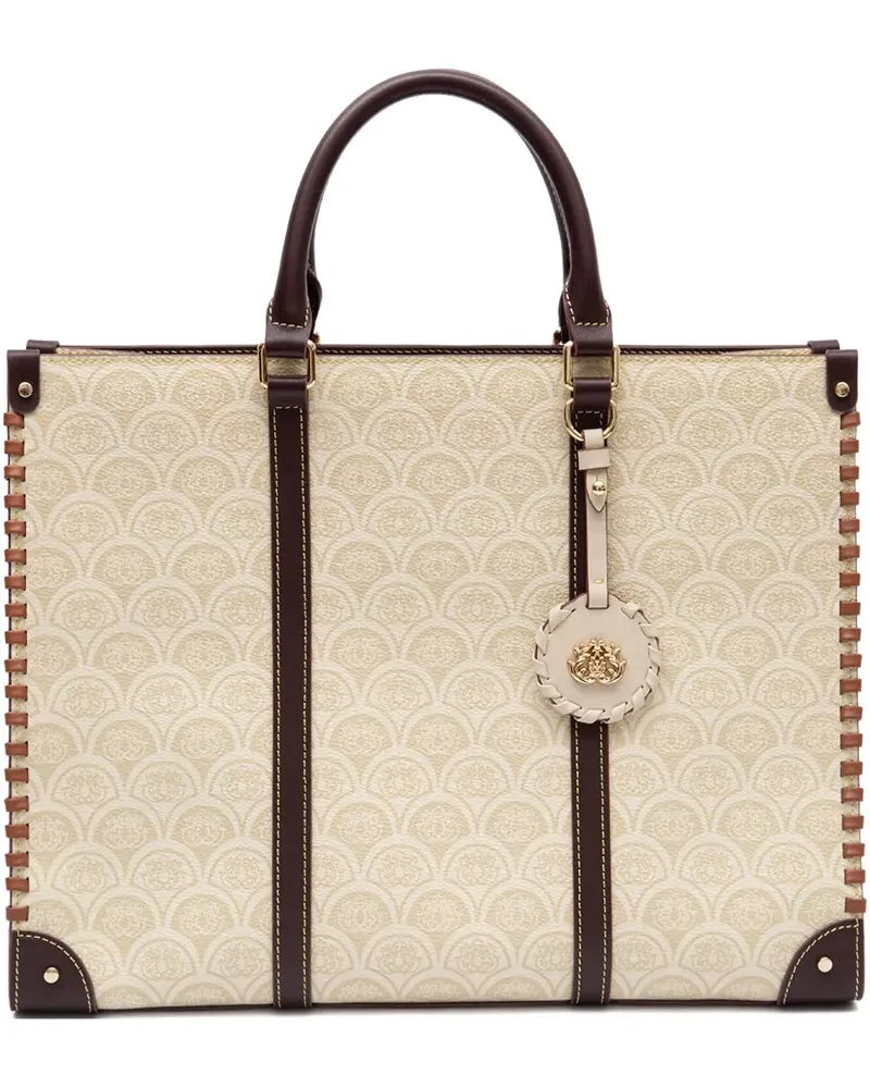 ISLA Tote Bag mit Monogramm - Nude Nude