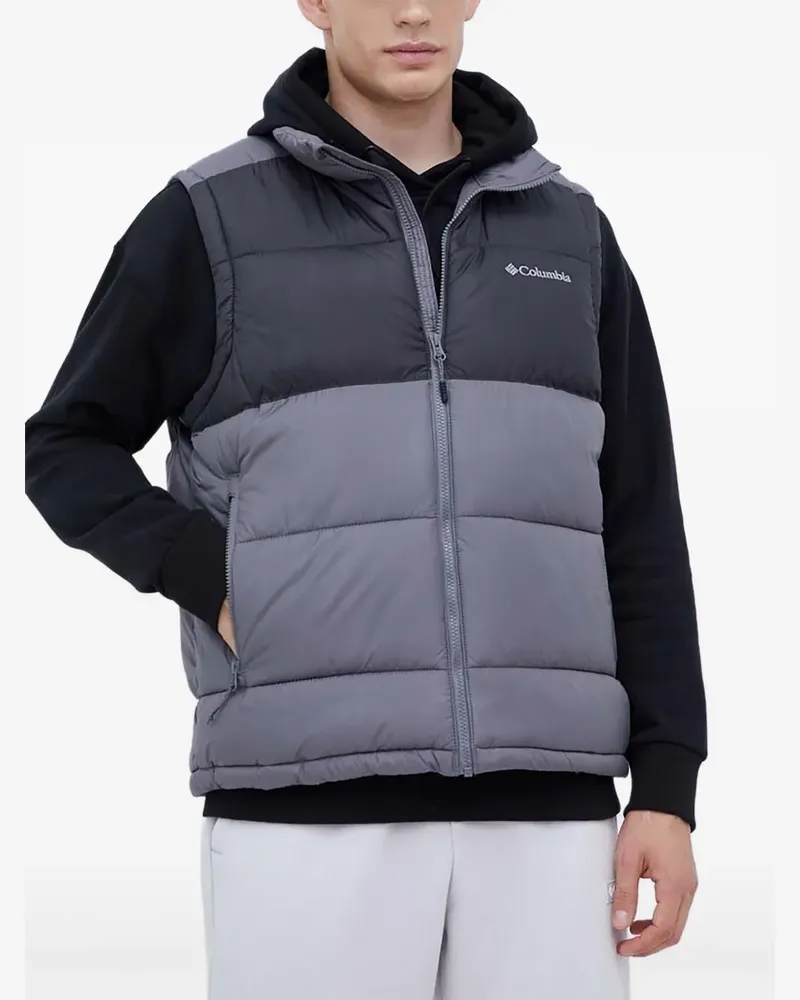 Columbia Sportswear Company Zweifarbige Pike Lake Weste - Grau Grau