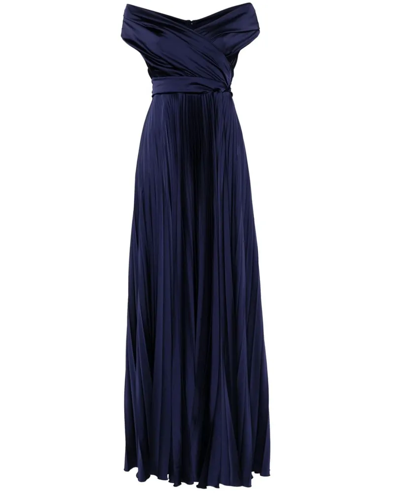 Talbot Runhof Konfuzius3 Maxikleid - Blau Blau